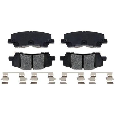 R/M Brakes BRAKE PADS OEM OE Replacement Metallic With Hardware SP1810XPH